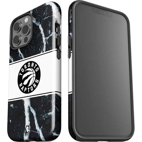 NBA Toronto Raptors Marble iPhone 14 Pro Max Impact Case