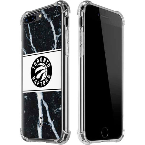 NBA Toronto Raptors Marble iPhone 7/8 Plus Clear Case