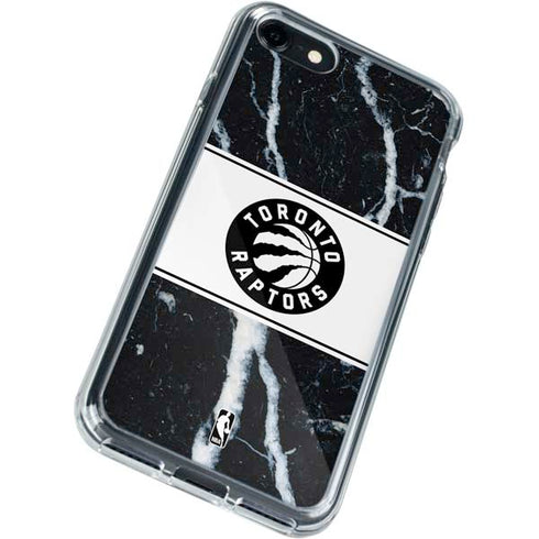 NBA Toronto Raptors Marble iPhone SE (2nd & 3rd Gen) Clear Case
