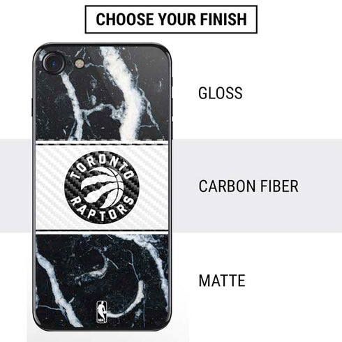 NBA Toronto Raptors Marble iPhone SE (2nd & 3rd Gen) Skin