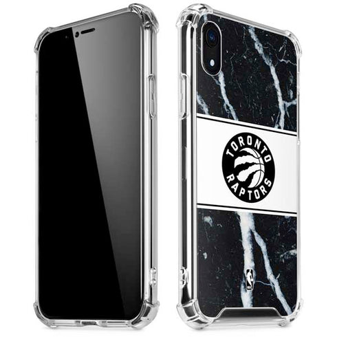 NBA Toronto Raptors Marble iPhone XR Clear Case