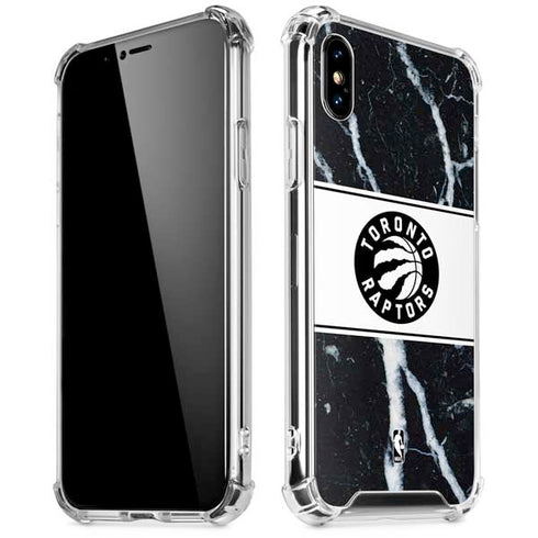 NBA Toronto Raptors Marble iPhone XS Max Clear Case