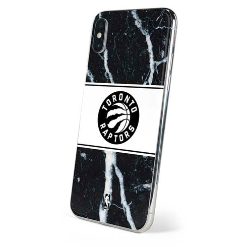 NBA Toronto Raptors Marble iPhone XS Skin