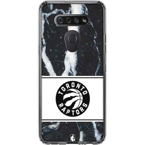 NBA Toronto Raptors Marble LG K51/Q51 Clear Case