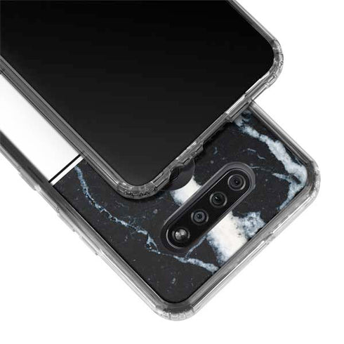 NBA Toronto Raptors Marble LG K51/Q51 Clear Case