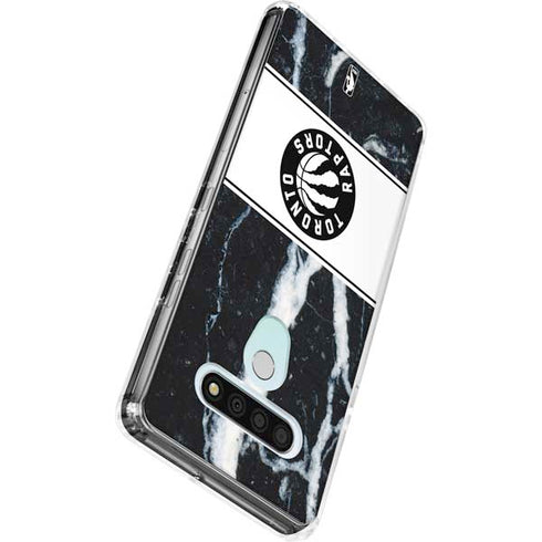 NBA Toronto Raptors Marble LG Stylo 6 Clear Case