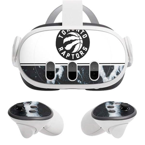 NBA Toronto Raptors Marble Meta Quest 3 Skin