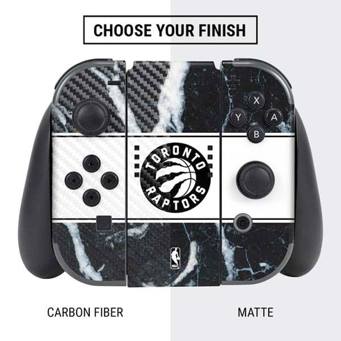 NBA Toronto Raptors Marble Nintendo Switch Bundle Skin