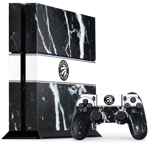 NBA Toronto Raptors Marble PS4 Console and Controller Bundle Skin