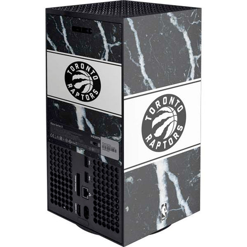 NBA Toronto Raptors Marble Xbox Series X Console Skin