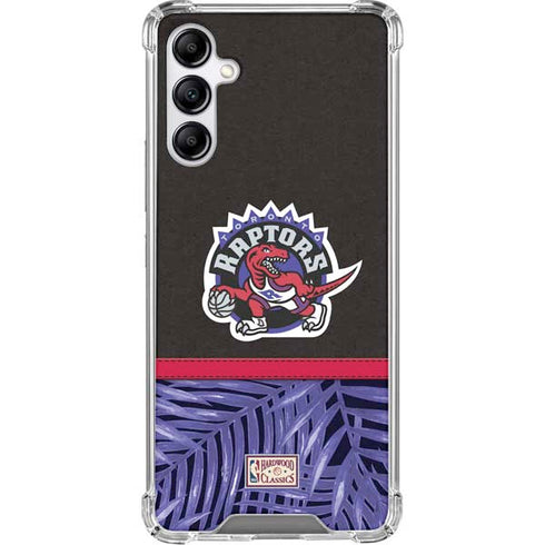 NBA Toronto Raptors Retro Palms Galaxy A15 5G Clear Case