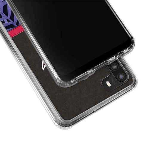 NBA Toronto Raptors Retro Palms Galaxy A21 Clear Case