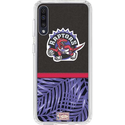 NBA Toronto Raptors Retro Palms Galaxy A50 Clear Case