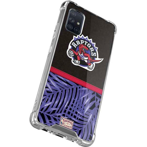NBA Toronto Raptors Retro Palms Galaxy A51 5G Clear Case