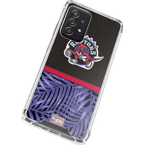 NBA Toronto Raptors Retro Palms Galaxy A52 5G Clear Case