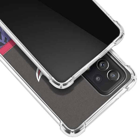 NBA Toronto Raptors Retro Palms Galaxy A52 5G Clear Case