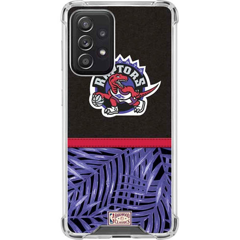 NBA Toronto Raptors Retro Palms Galaxy A52 5G Clear Case