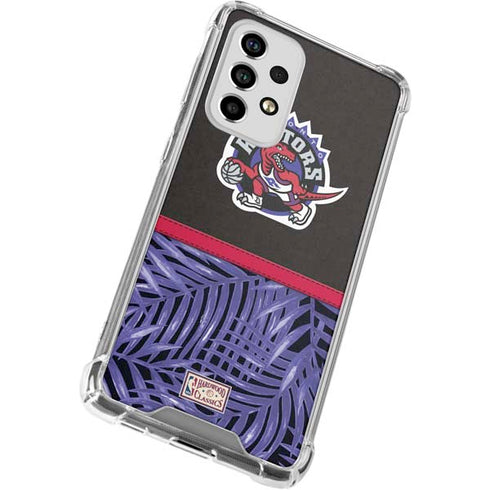 NBA Toronto Raptors Retro Palms Galaxy A53 5G Clear Case