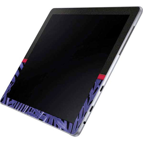 NBA Toronto Raptors Retro Palms Galaxy Book 12in Skin