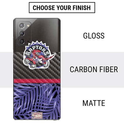 NBA Toronto Raptors Retro Palms Galaxy Note20 5G Skin