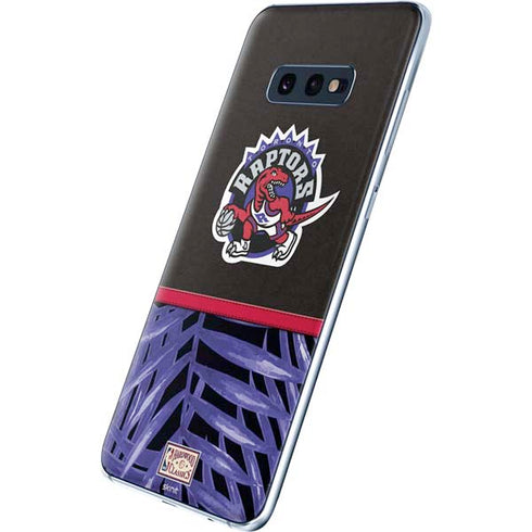 NBA Toronto Raptors Retro Palms Galaxy S10e Skin