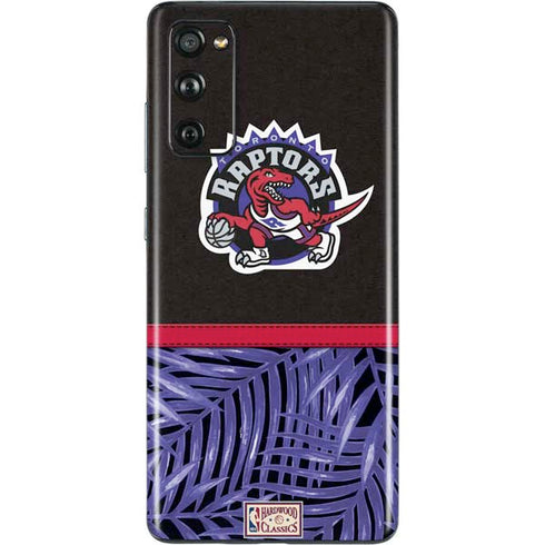 NBA Toronto Raptors Retro Palms Galaxy S20 Fan Edition Skin