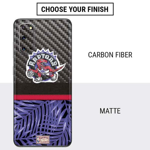 NBA Toronto Raptors Retro Palms Galaxy S20 Skin