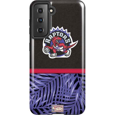 NBA Toronto Raptors Retro Palms Galaxy S21 5G Pro Case
