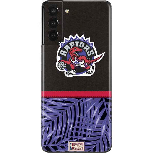 NBA Toronto Raptors Retro Palms Galaxy S21 Plus 5G Skin