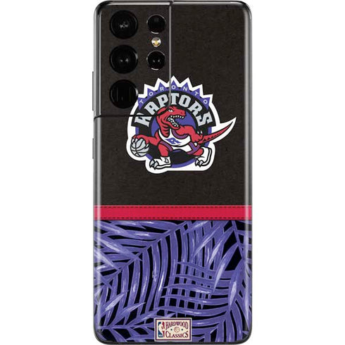 NBA Toronto Raptors Retro Palms Galaxy S21 Ultra 5G Skin
