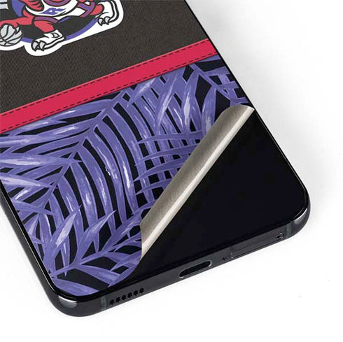 NBA Toronto Raptors Retro Palms Galaxy S22 Skin
