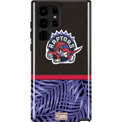 NBA Toronto Raptors Retro Palms Galaxy S22 Ultra Pro Case