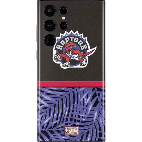 NBA Toronto Raptors Retro Palms Galaxy S22 Ultra Skin