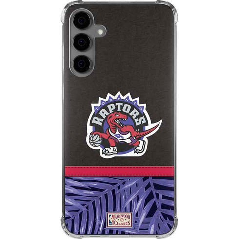 NBA Toronto Raptors Retro Palms Galaxy S24 Plus Clear Case