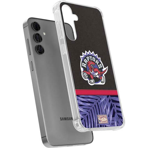 NBA Toronto Raptors Retro Palms Galaxy S24 Plus Clear Case
