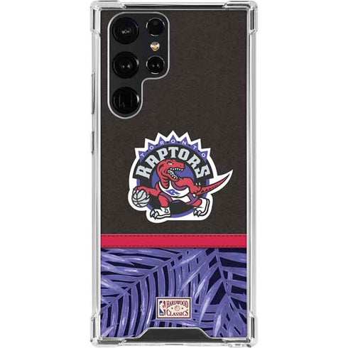 NBA Toronto Raptors Retro Palms Galaxy S24 Ultra Clear Case