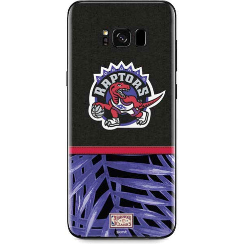 NBA Toronto Raptors Retro Palms Galaxy S8 Plus Skin