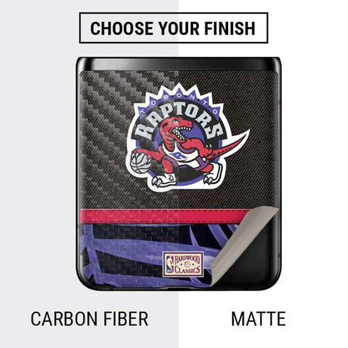 NBA Toronto Raptors Retro Palms Galaxy Z Flip Skin
