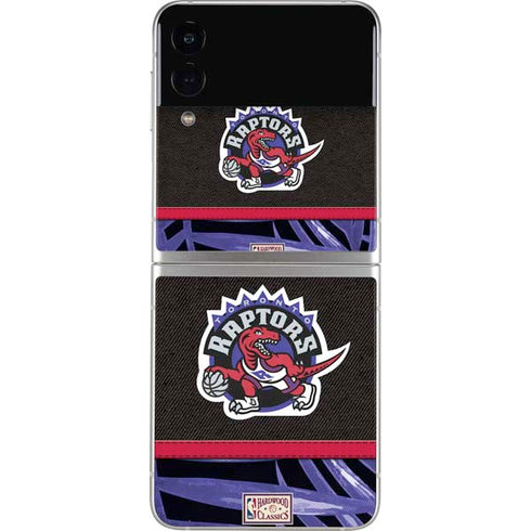 NBA Toronto Raptors Retro Palms Galaxy Z Flip3 5G Skin