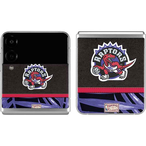 NBA Toronto Raptors Retro Palms Galaxy Z Flip4 5G Skin