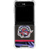 NBA Toronto Raptors Retro Palms Galaxy Z Flip5 5G Clear Case