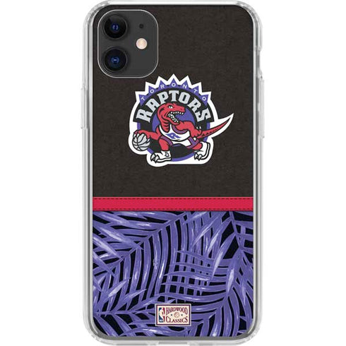 NBA Toronto Raptors Retro Palms iPhone 11 Clear Case