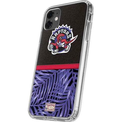 NBA Toronto Raptors Retro Palms iPhone 11 Clear Case