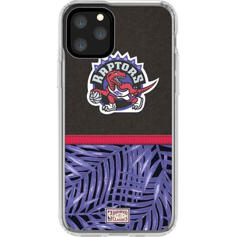 NBA Toronto Raptors Retro Palms iPhone 11 Pro Clear Case