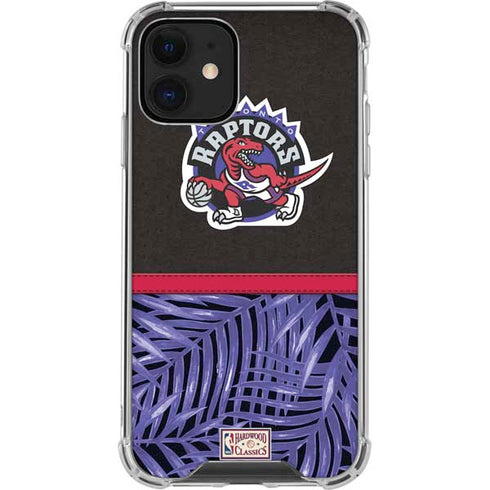 NBA Toronto Raptors Retro Palms iPhone 12 Mini Clear Case