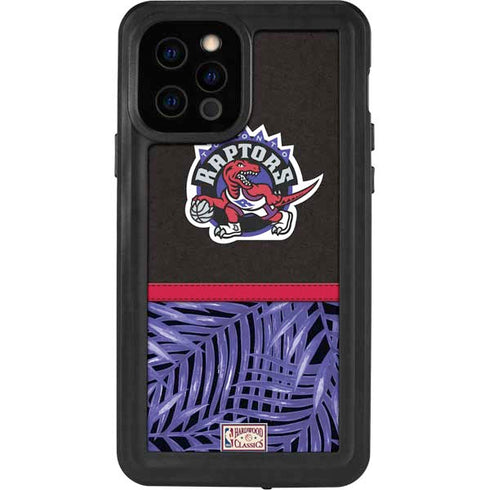 NBA Toronto Raptors Retro Palms iPhone 12 Pro Waterproof Case
