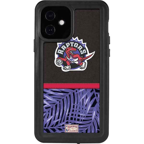 NBA Toronto Raptors Retro Palms iPhone 12 Waterproof Case