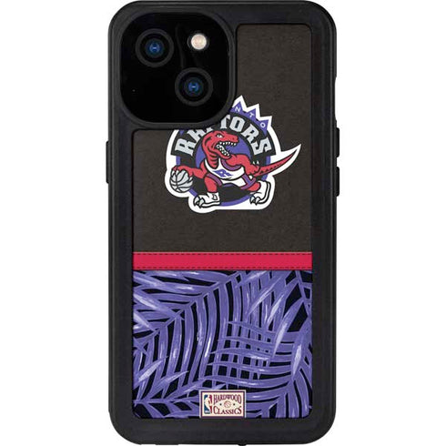 NBA Toronto Raptors Retro Palms iPhone 13 Mini Waterproof Case