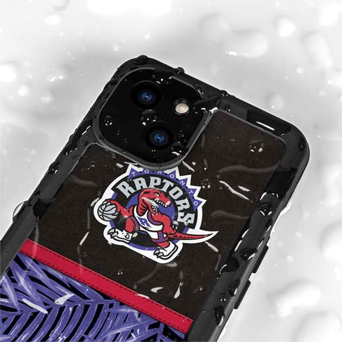 NBA Toronto Raptors Retro Palms iPhone 13 Mini Waterproof Case