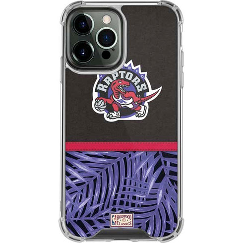 NBA Toronto Raptors Retro Palms iPhone 13 Pro Max Clear Case